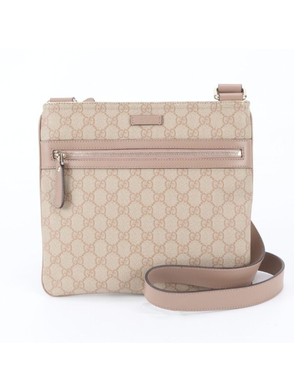 Gucci GG Supreme Leather Shoulder Bag